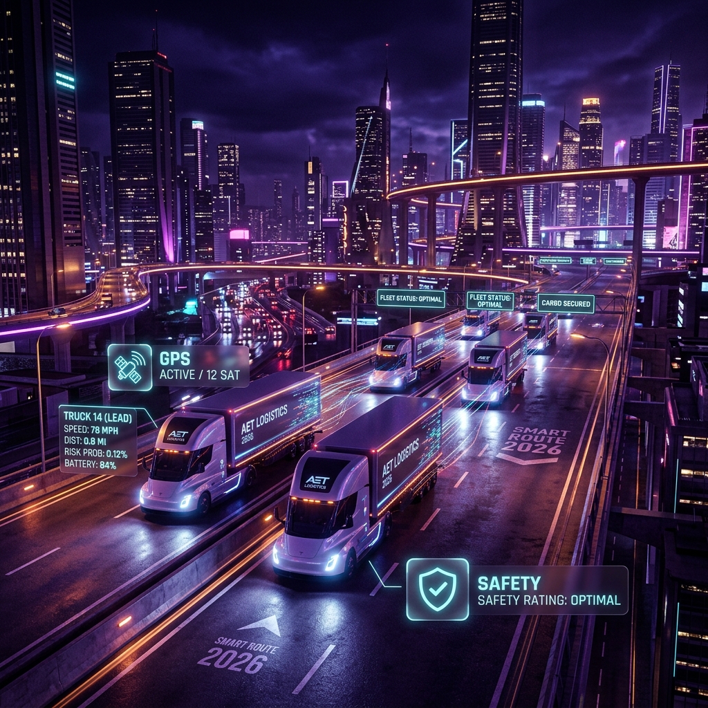 Professional B2B visual for Autonomous Trucking 2026: Compliance Guides for Interstate Logistics at InsurAnalytics Hub - Insurance Intelligence & Risk Analytics